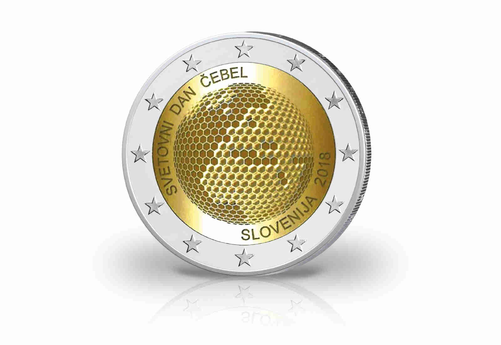 2 Euro 2018 Slowenien Weltbienentag