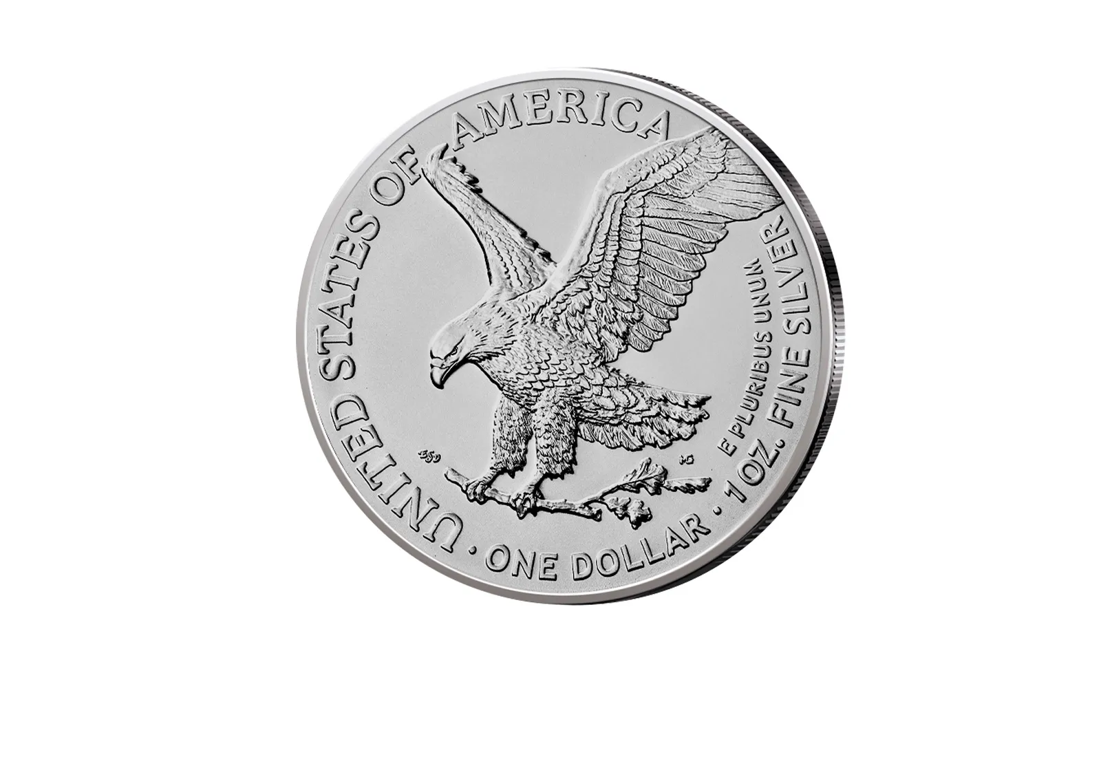 American Eagle 1 oz Silber USA mit Farbapplikation Glückwunsch zur Taufe II