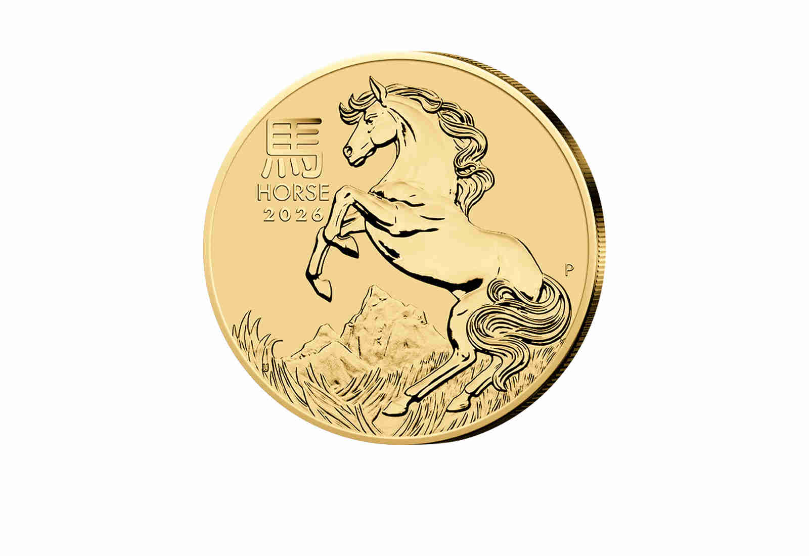 Lunar Serie III 1 oz Gold 2026 Australien Jahr des Pferdes