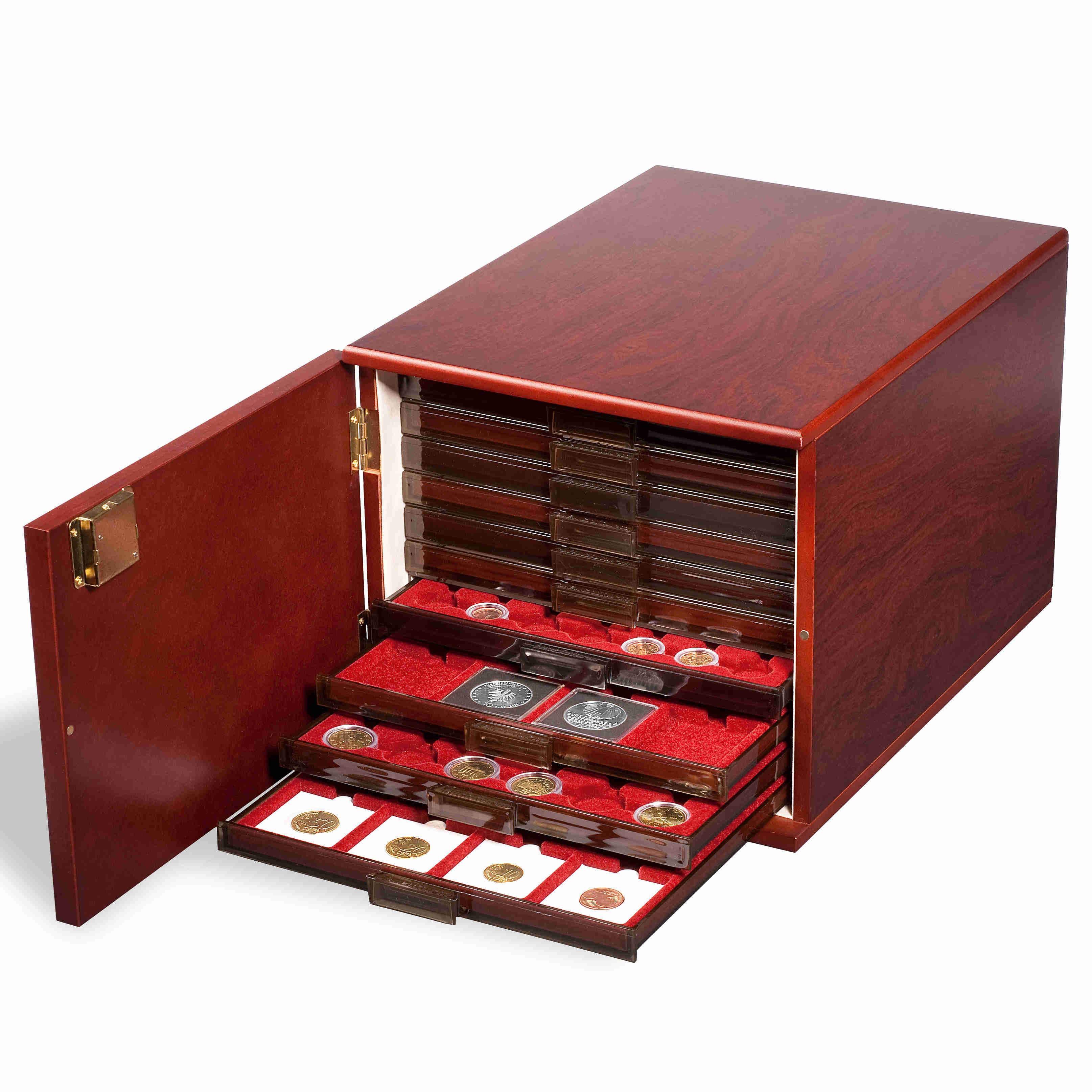Münzbox-Kabinett für 10 Standard Münzboxen
