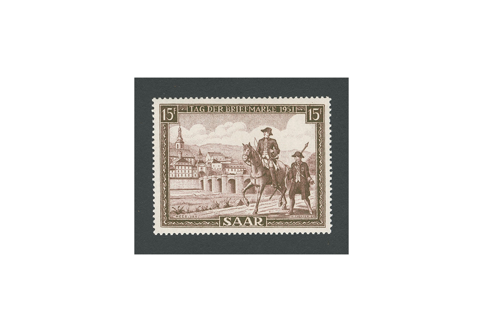 Briefmarke Saar 305 **