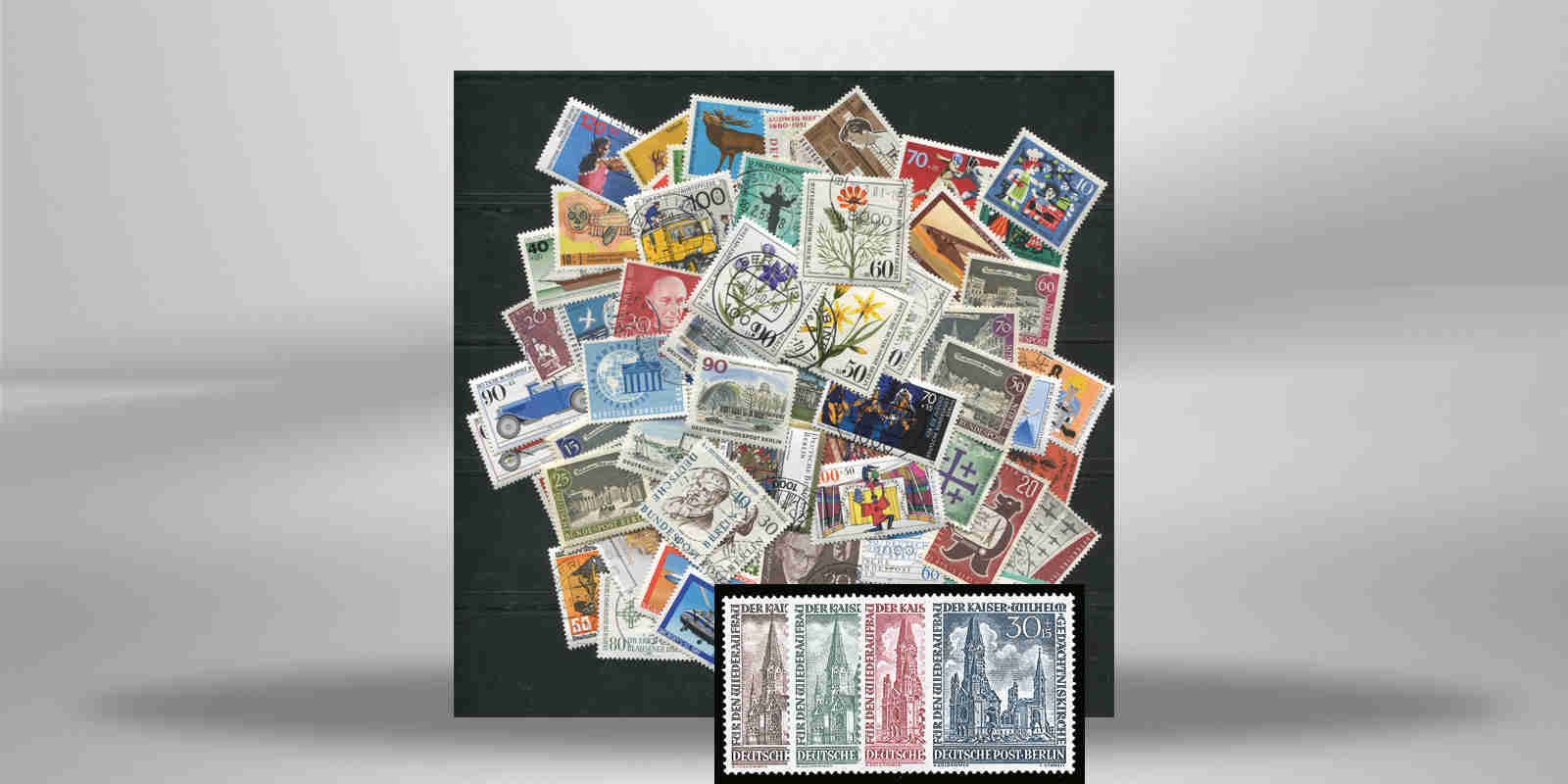 Briefmarken Berlin 25 verschiedene Marken Berliner Super-Lot