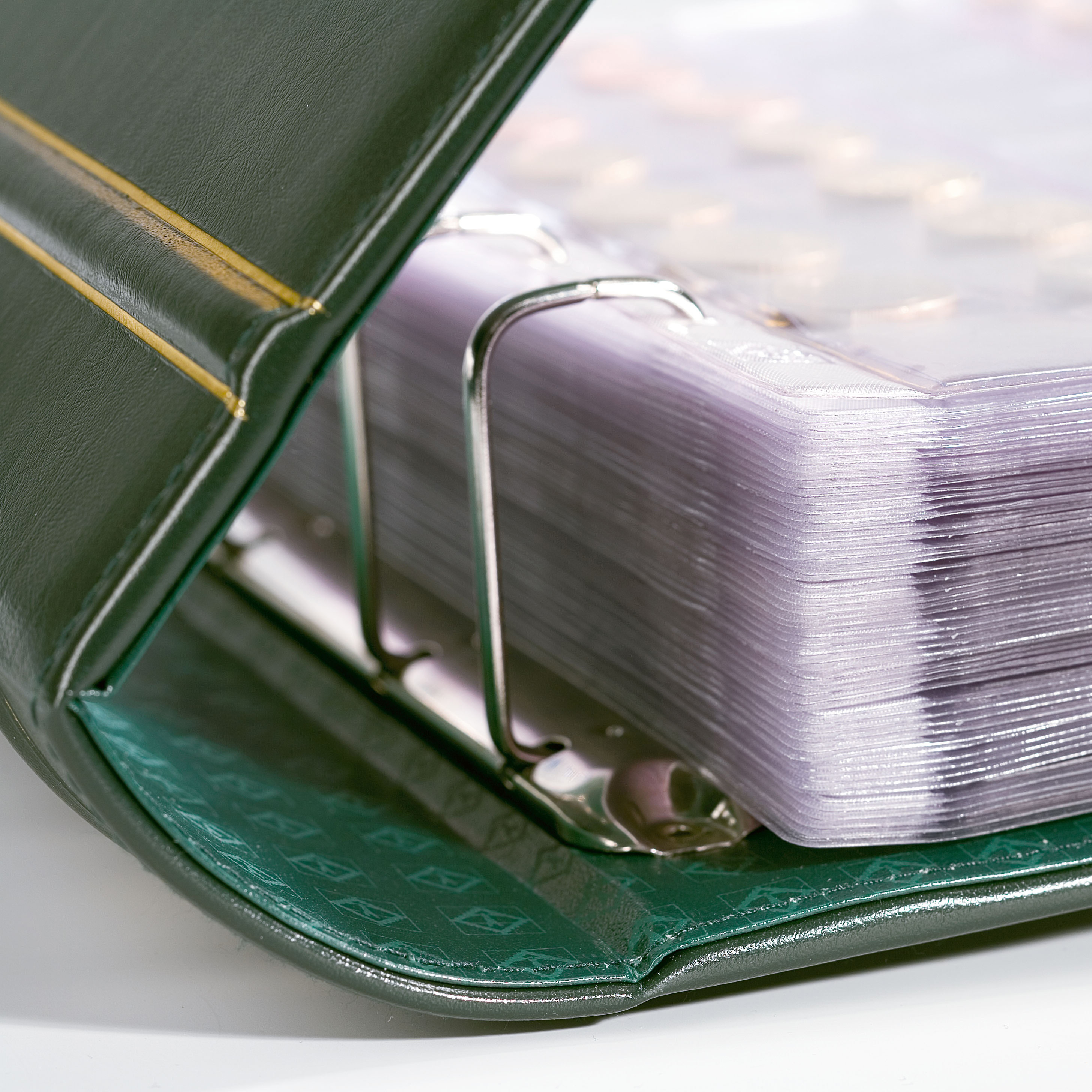 Ringbinder "Optima GIGANT", inkl. Schutzkassette (rot)