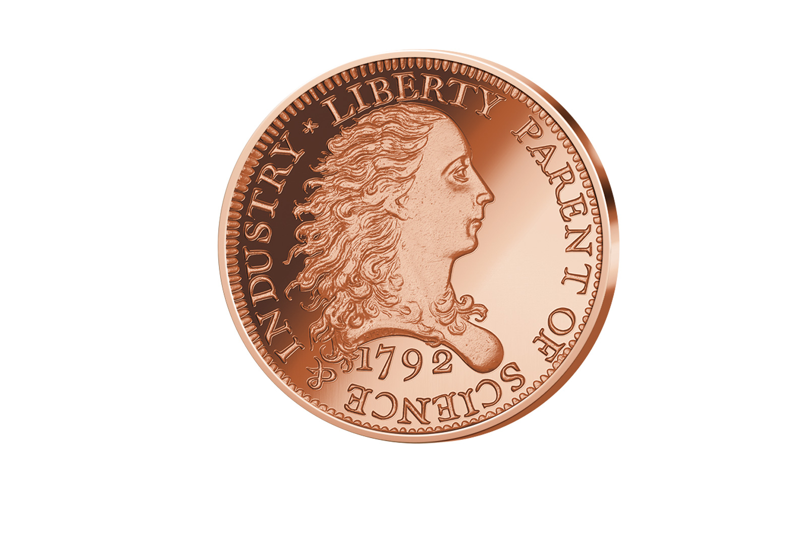 1 oz Kupferausgabe Birch Cent 1792