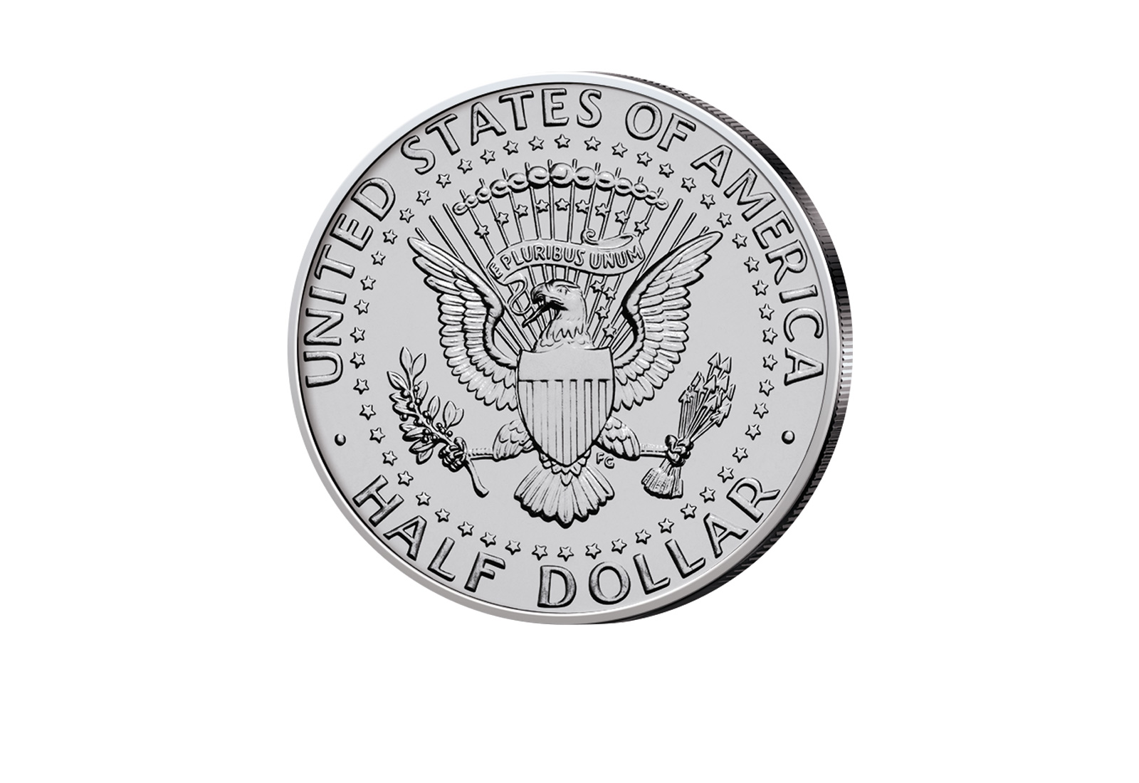 ½ Kennedy-Dollar USA mit Farbapplikation Franklin Pierce Serie: Presidents of the US
