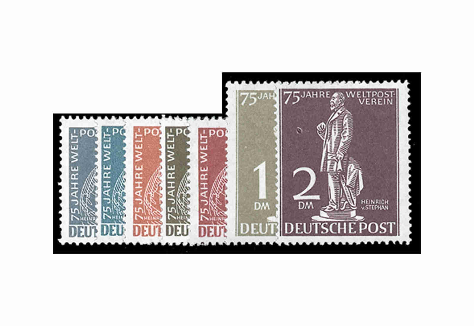 Berlin Frühausgaben Mi.Nr. 35/41 postfrisch