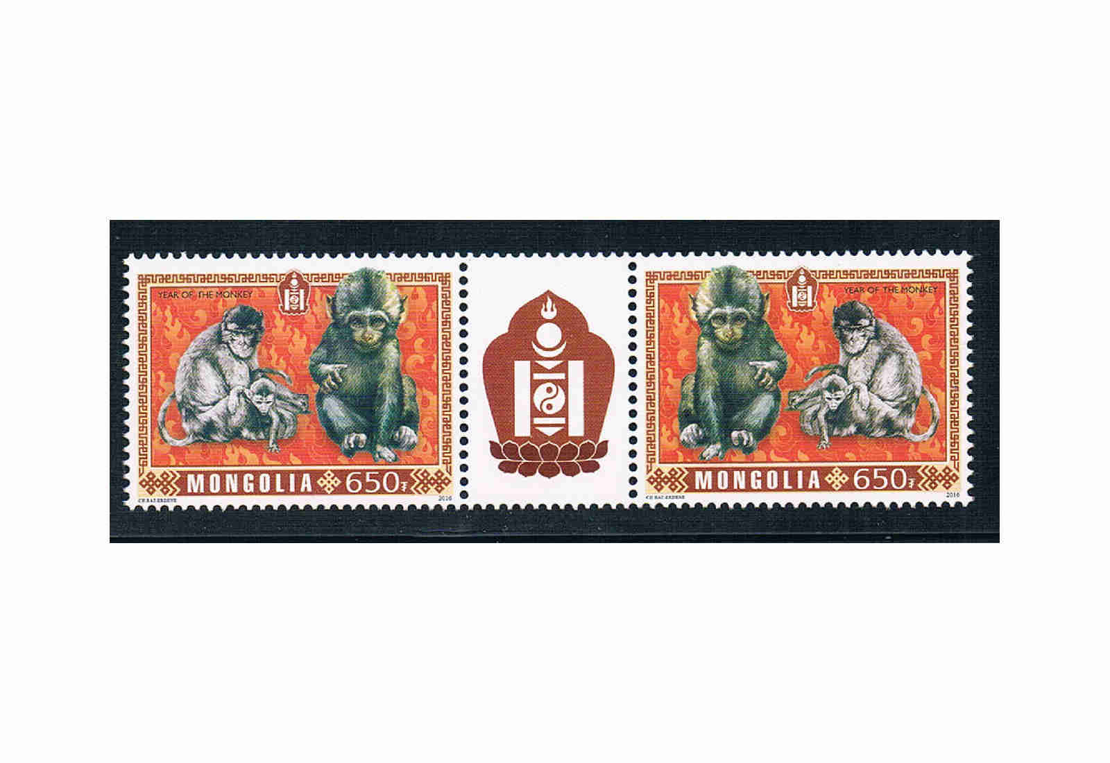Mongolei 500 Briefmarken postfrisch/gestempelt