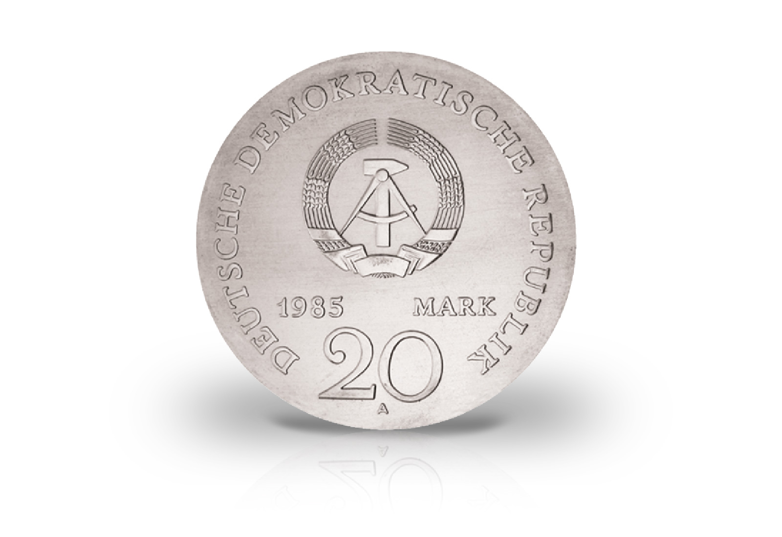 20 Mark Gedenkmünze 1985 DDR Ernst Moritz Arndt Jaeger-Nr. 1605