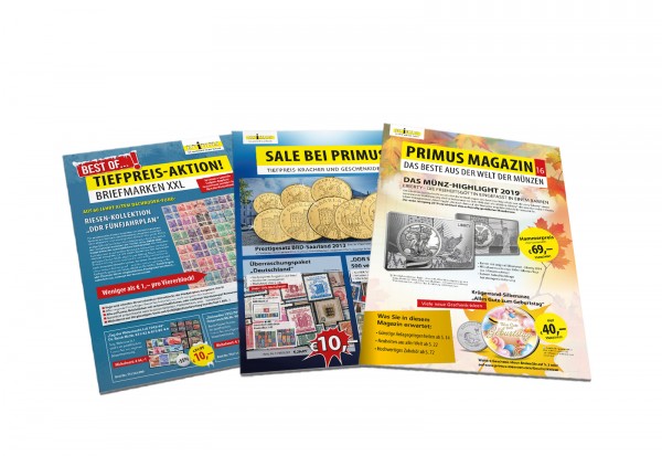 Kostenloser Primus Hauptkatalog