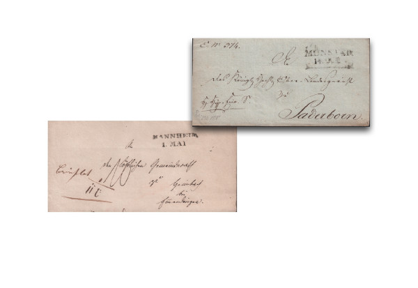 1 Original Vorphila Beleg aus ca. 1750-1850
