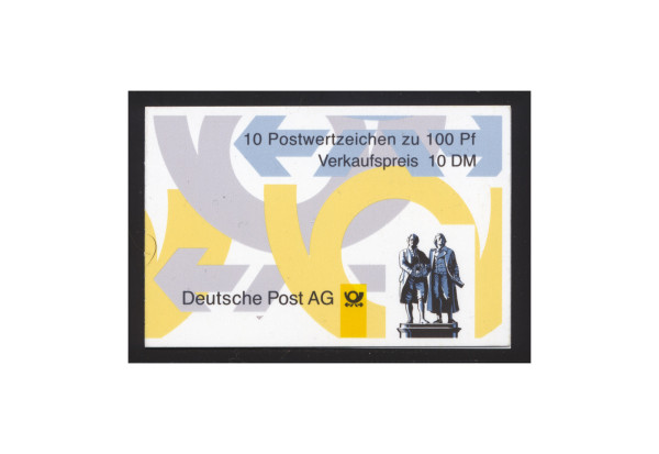 BRD Markenheftchen 36 1998 Sehenswürdigkeiten postfrisch