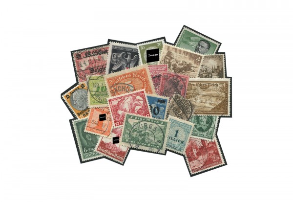 Deutsches Reich Briefmarken 1872-1945 postfrisch und gestempelt