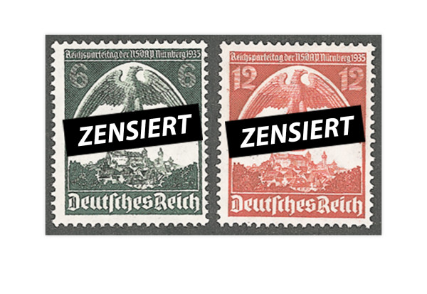 Deutsches Reich Michel Nr. 586/587 postfrisch