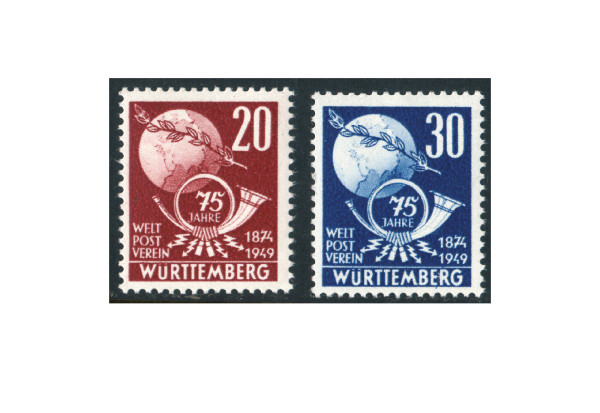Württemberg Mi.Nr. 51/52 postfrisch