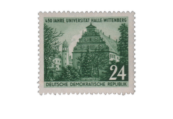 DDR Michel Nr. 318 postfrisch 450 Jahre Universität Halle - Wittenberg