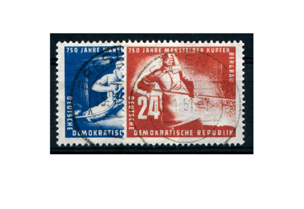 Frühausgabe DDR Mi.Nr. 273/274 gestempelt
