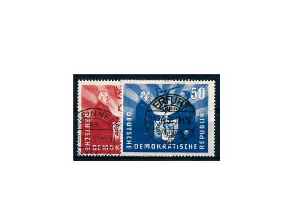 Frühausgabe DDR Mi.Nr. 284/285 gestempelt