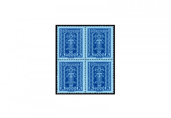 Briefmarke Österreich Viererblock Michel-Nr. 397 postfrisch